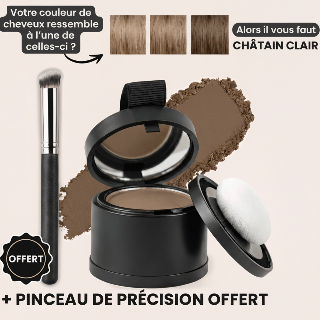 Poudre densifiante pour cheveux