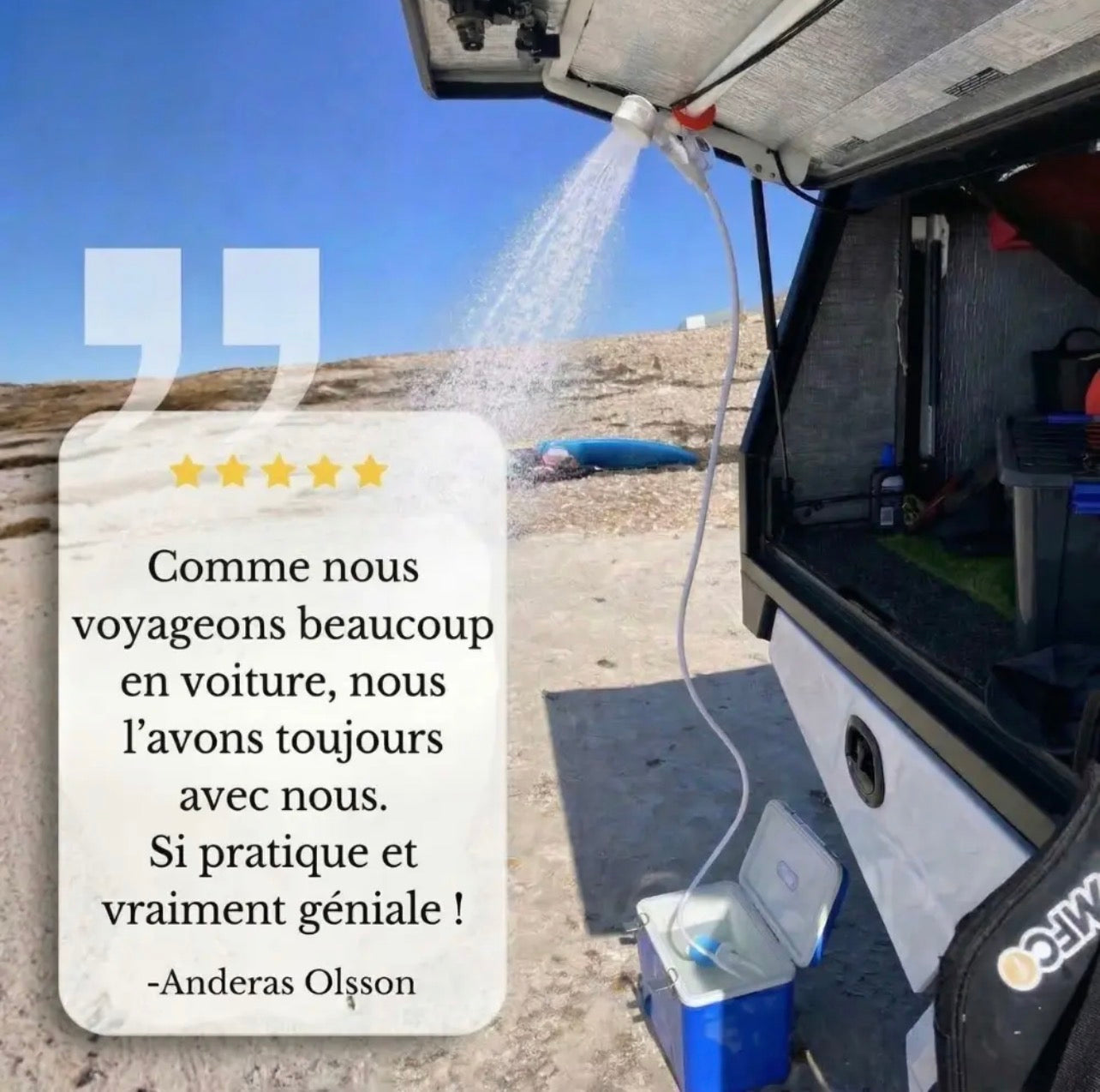 Kit Douche Haute Pression