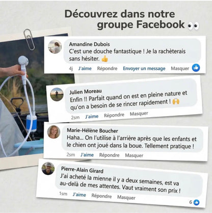 Kit Douche Haute Pression