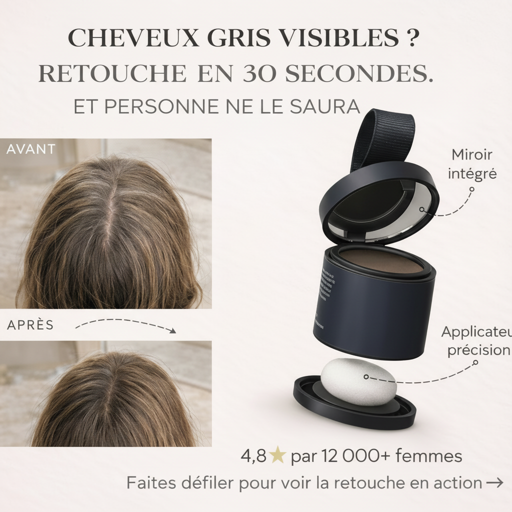 Poudre densifiante pour cheveux